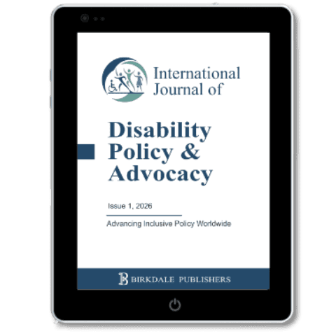 International Journal of Disability Policy & Advocacy – International ...